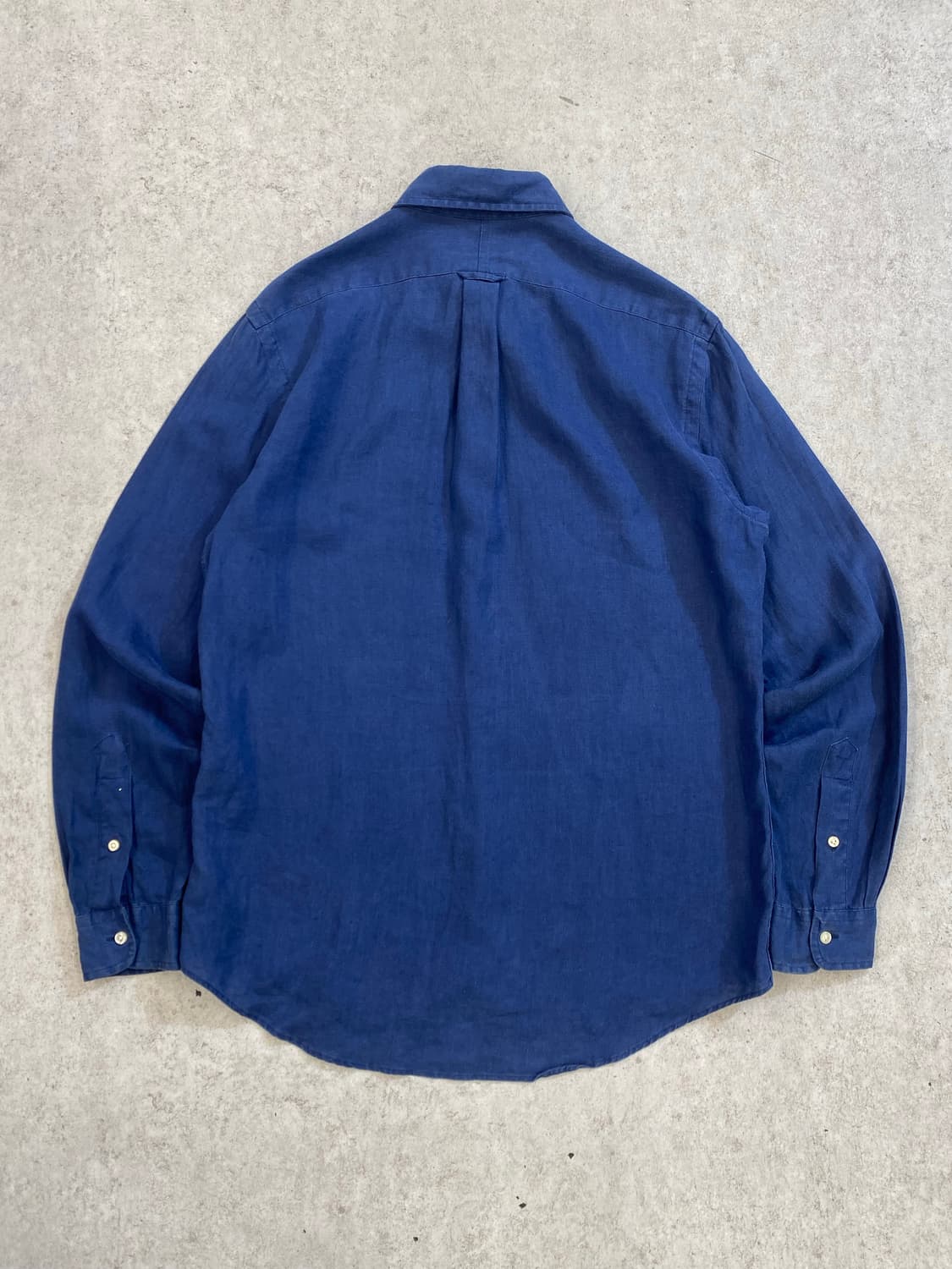 [M] Polo Ralph Lauren 폴로 랄프로렌 네이비 리넨셔츠 상품이미지4