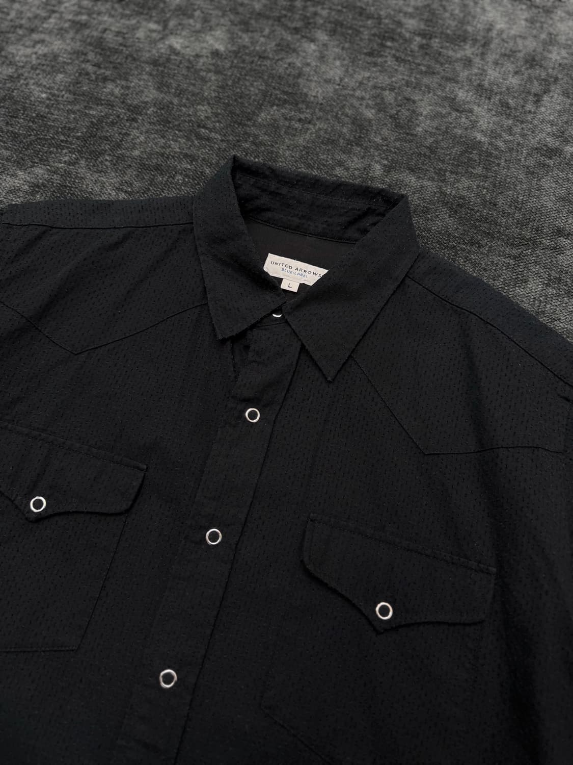united arrows 펀칭 웨스턴 셔츠 상품이미지2