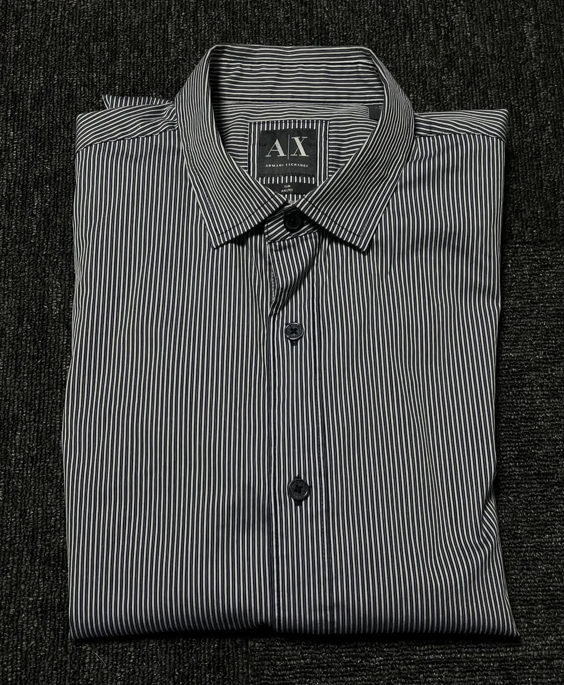 아르마니 스트라이프 셔츠 상품이미지3