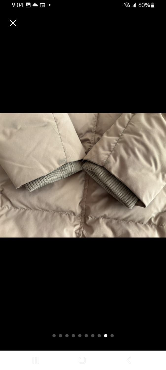 맨온더분 폭스퍼 구스다운 사파리 패딩 (46사이즈) 상품이미지8