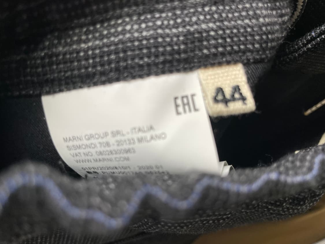 마르니 남성 체크 슬랙스 상품이미지3