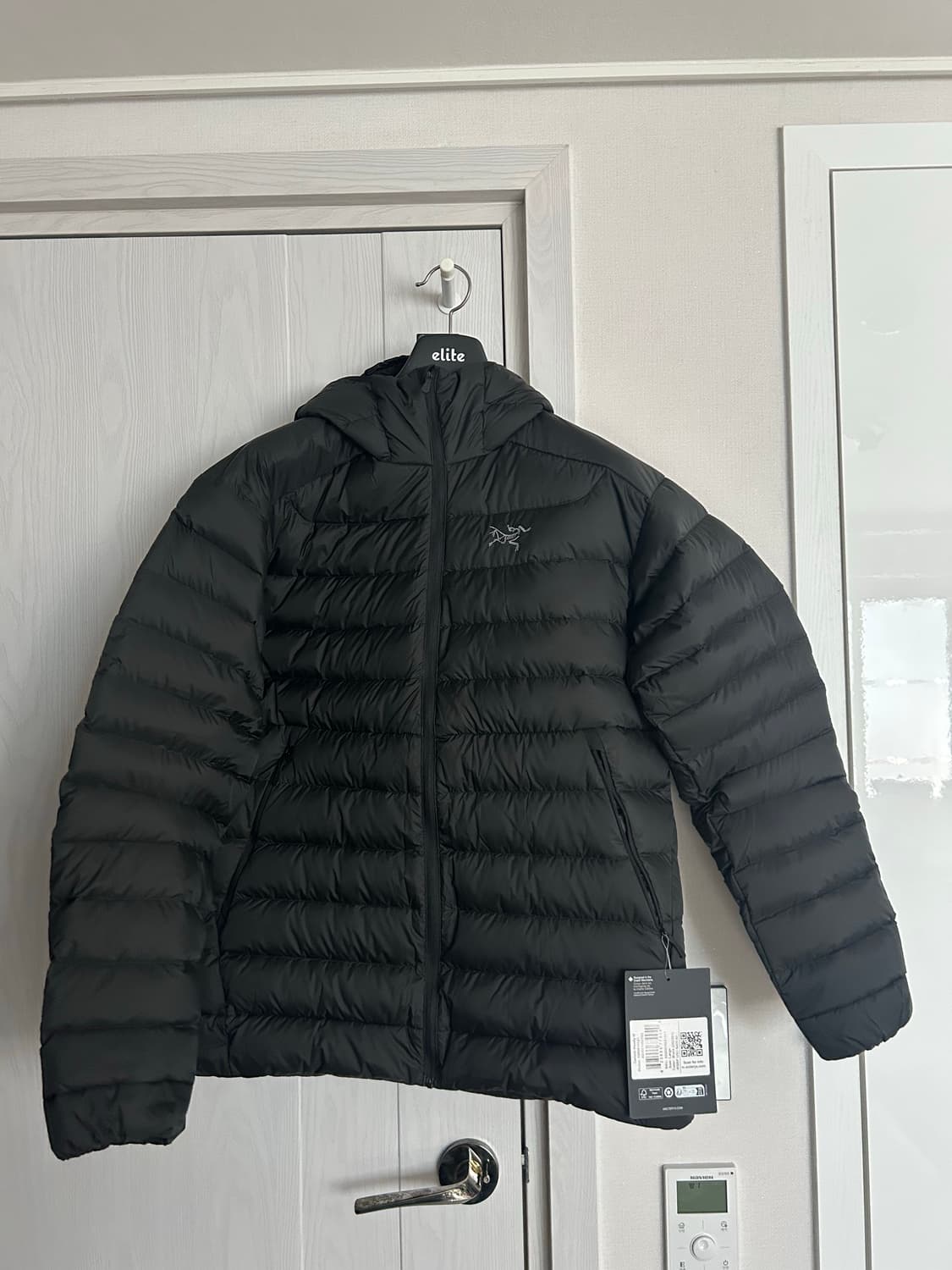 25FW 아크테릭스 세륨후디 블랙 L사이즈 상품이미지1