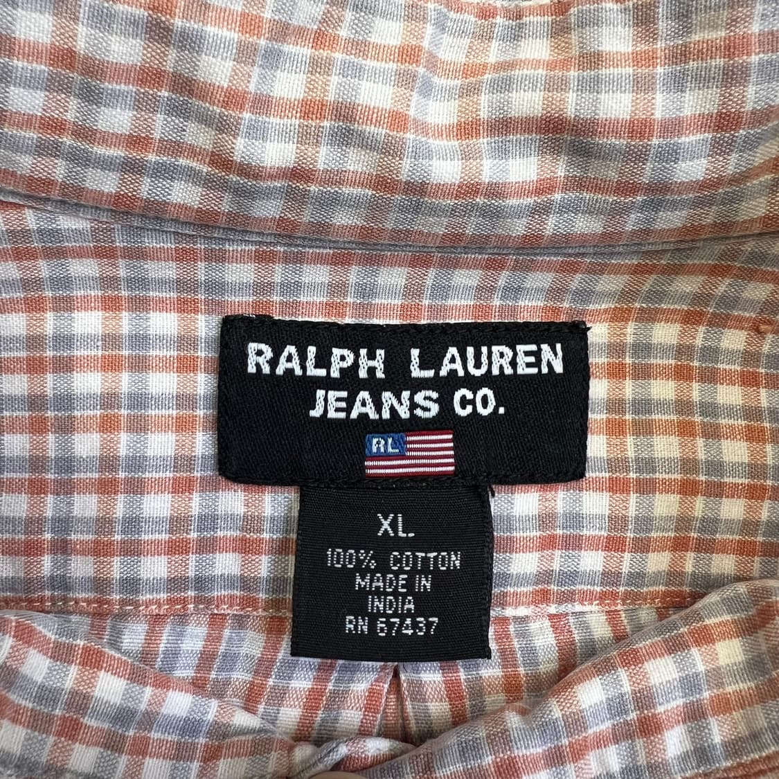 랄프로렌 체크 셔츠 상품이미지5