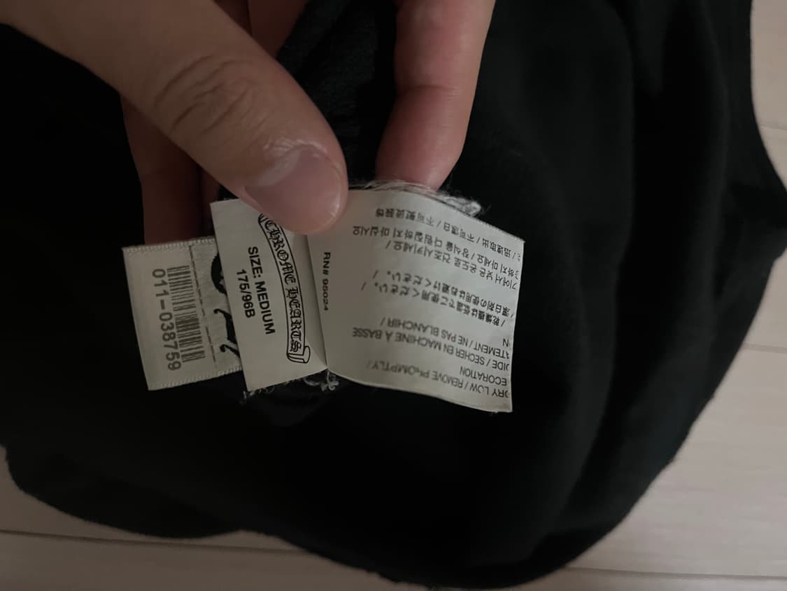 [M] 크롬하츠 써머 와플 크로스 롱슬리브 상품이미지4