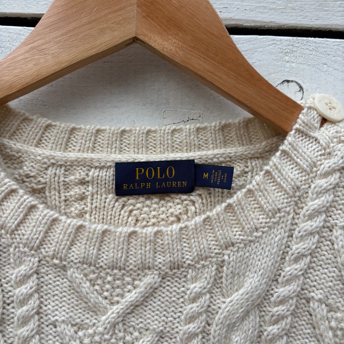 Polo 폴로 아란 니트 상품이미지7
