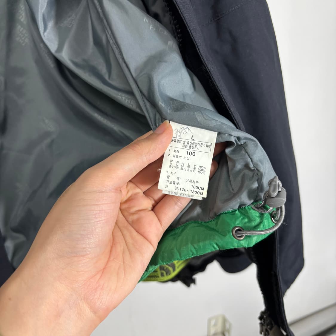 L 105 노스페이스 내피탈부착 하이벤트점퍼 상품이미지8