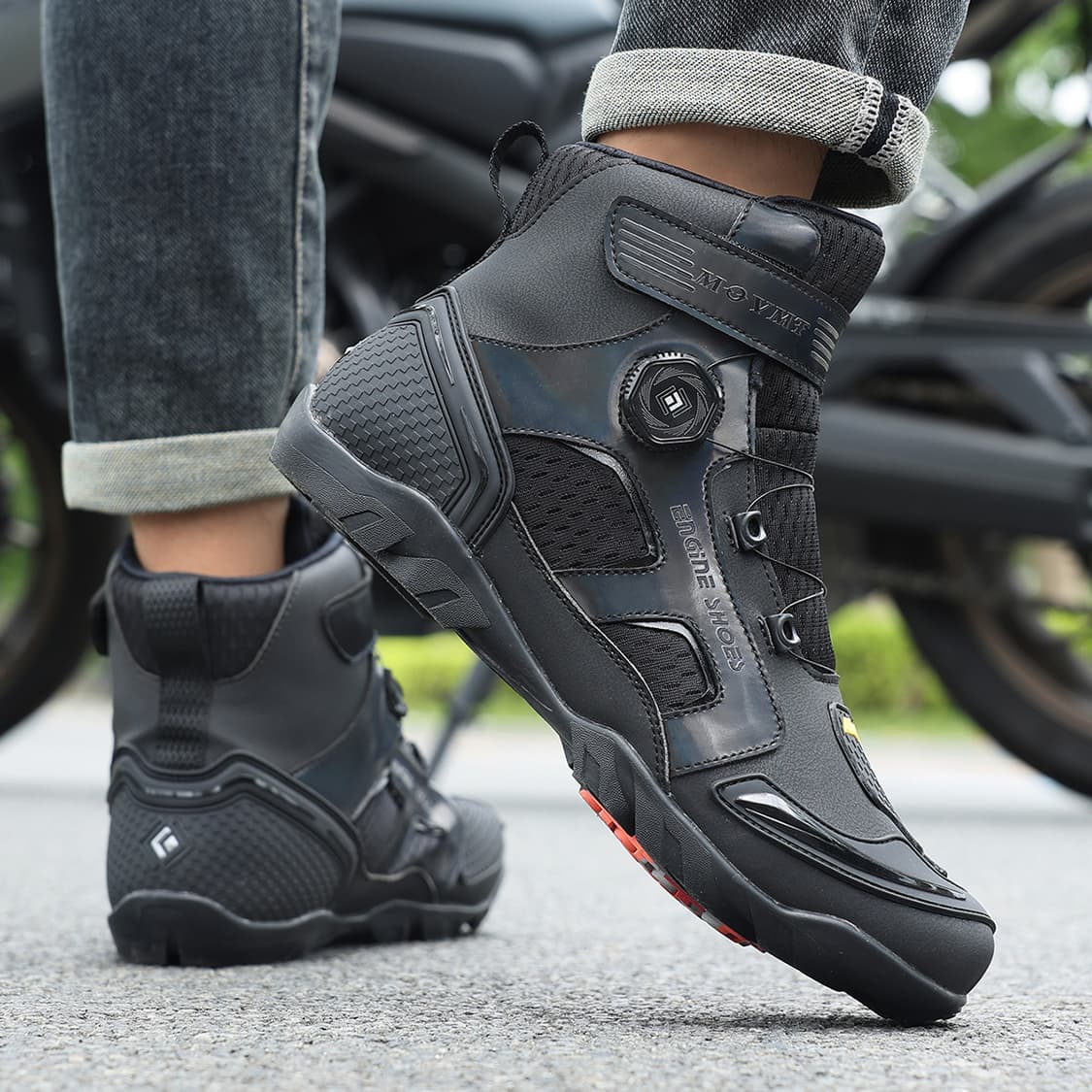 오토바이 라이더 부츠 신발 의류 상품이미지5