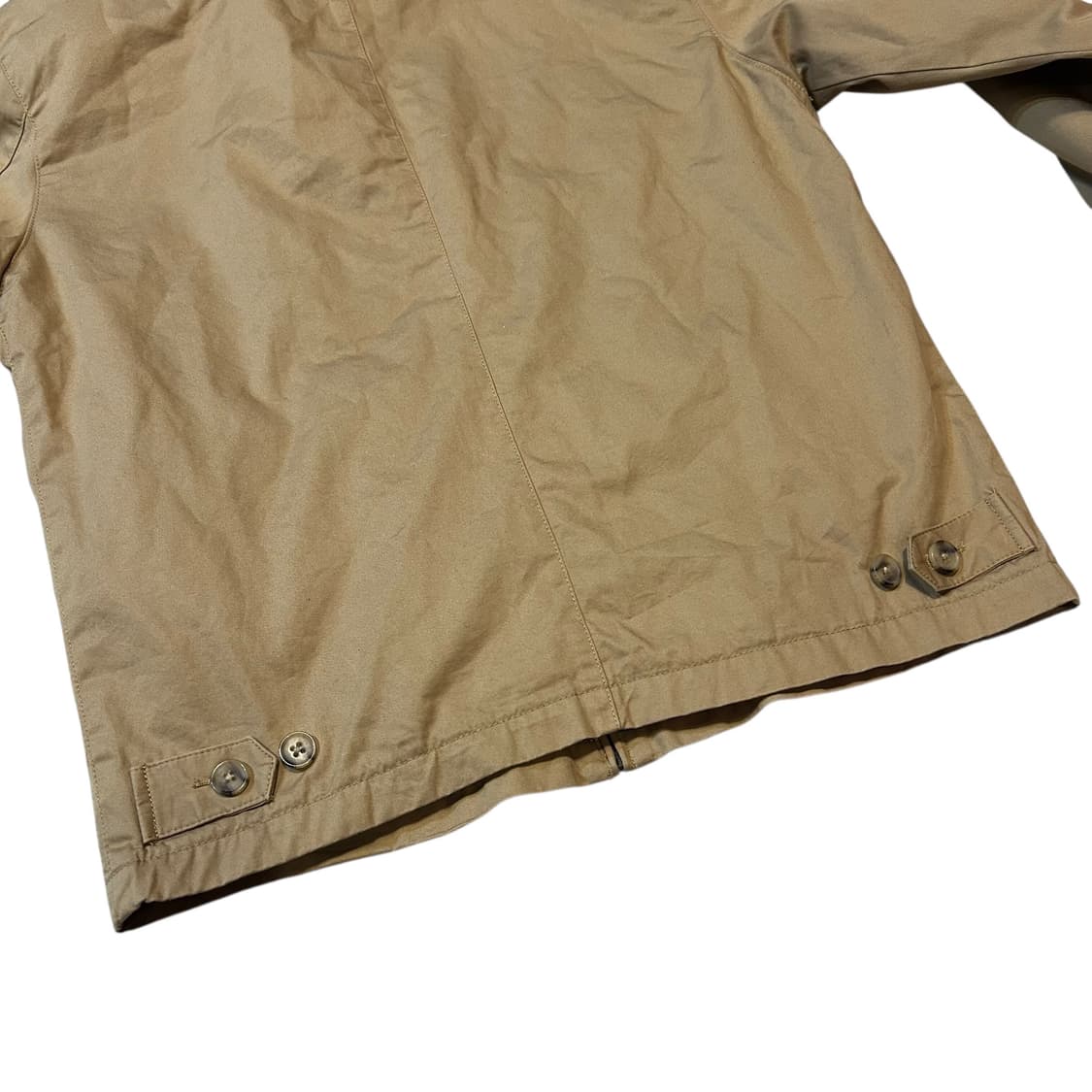 폴로 qr탭 베이지 코튼 스윙톱 자켓 상품이미지3