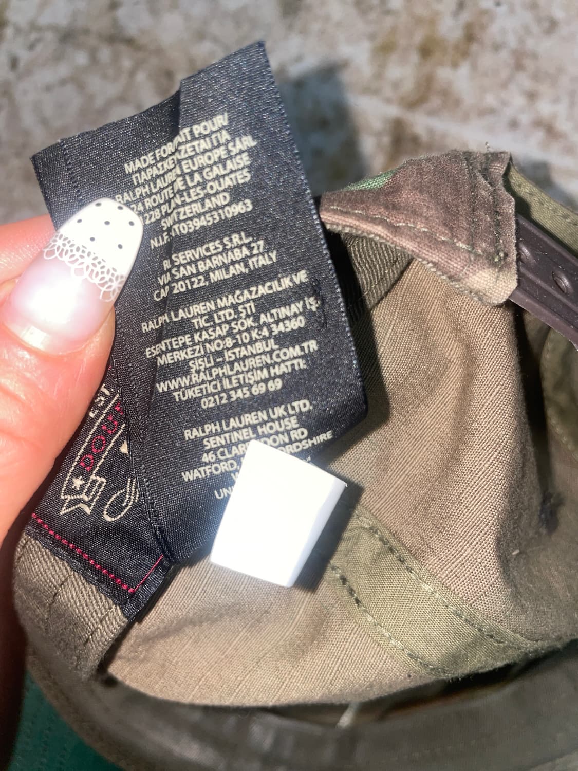 RRL 더블알엘 카모 캡  상품이미지5