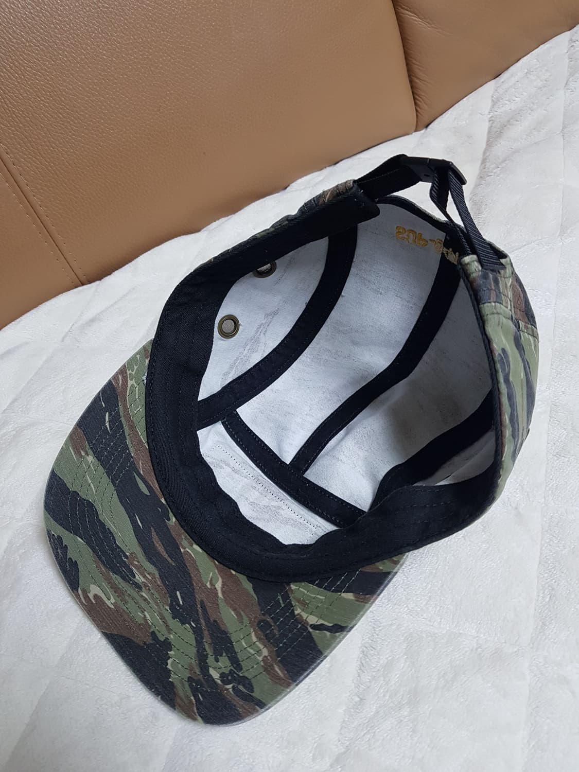 슈프림 밀리터리 캠프캡 모자 볼캡 올리브 타이거 카모 24SS 상품이미지6