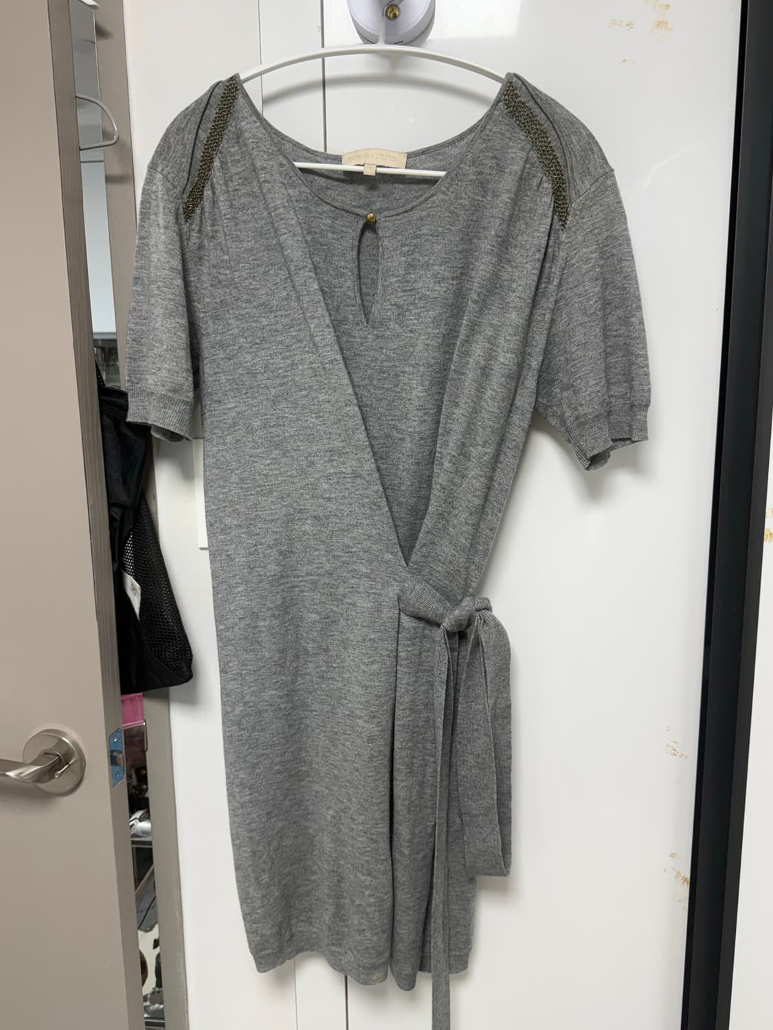 바네사 브루노 울 타이드 원피스 키야기 상품이미지1