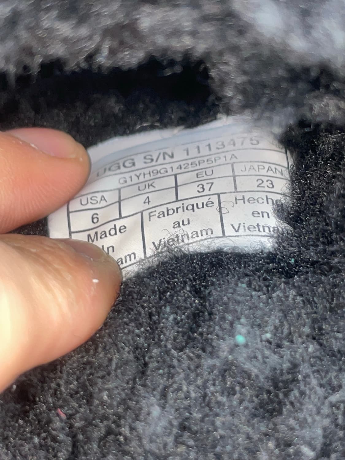 어그 플러피타 슬라이드 슬리퍼 블랙 230 상품이미지10