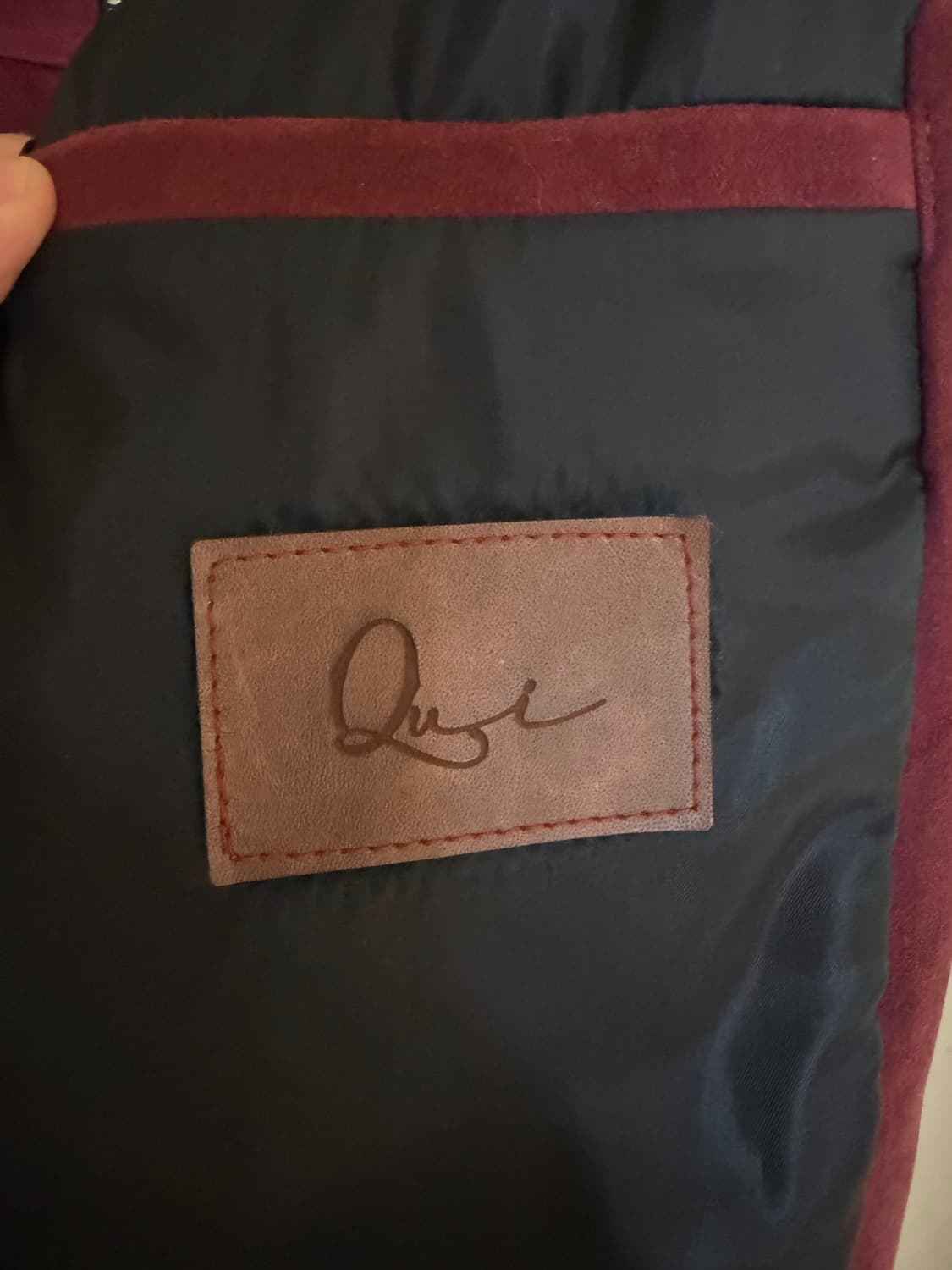 쿠이 고트 스웨이드 자켓 상품이미지7