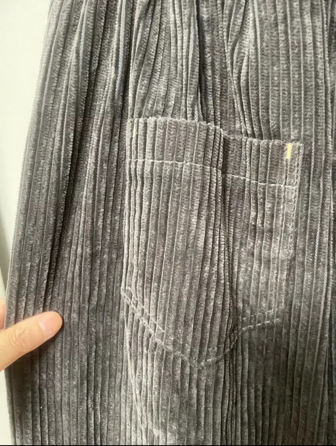 골덴 미디 스커트 상품이미지3