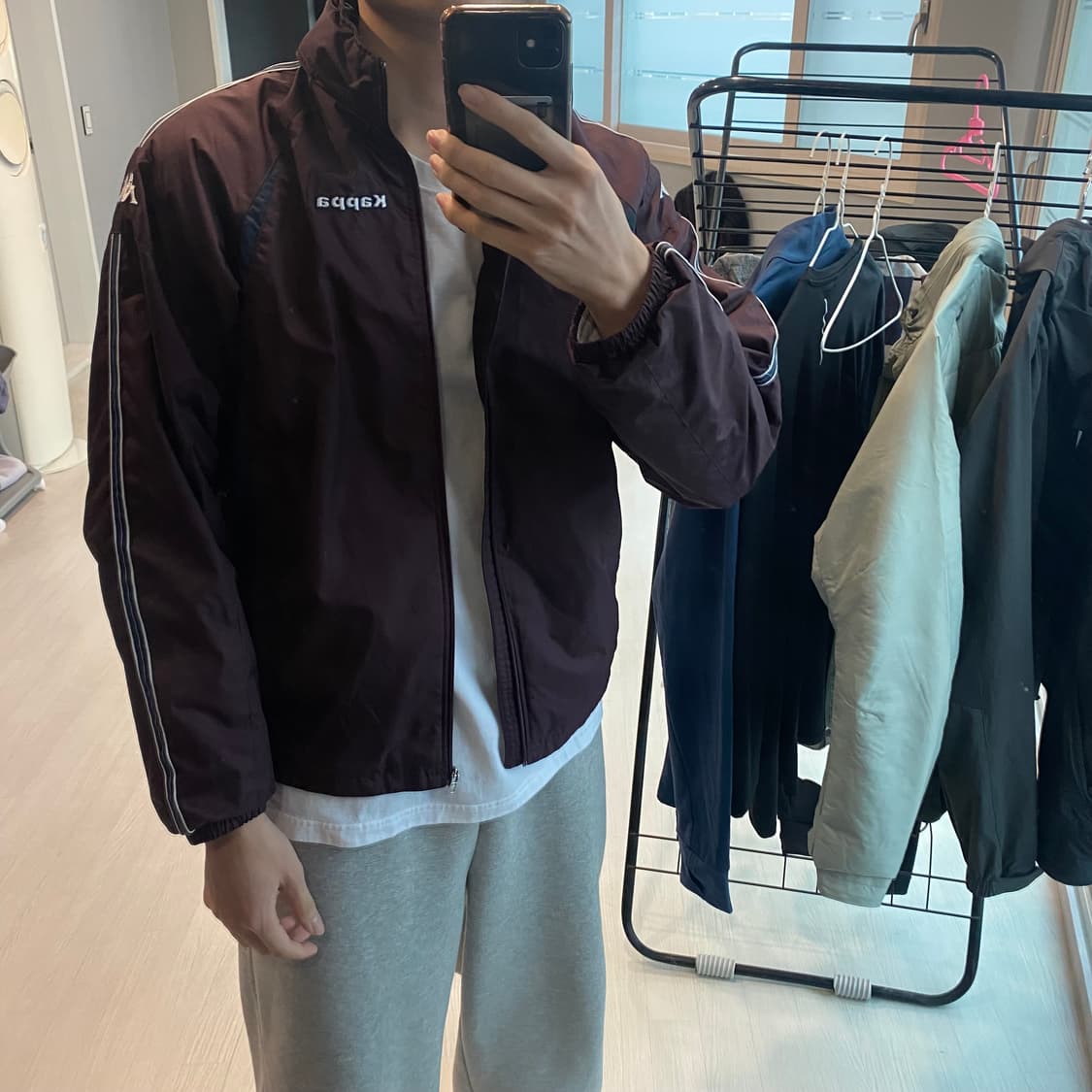 KAPPA 카파 바람막이 자켓 100(L) 상품이미지2