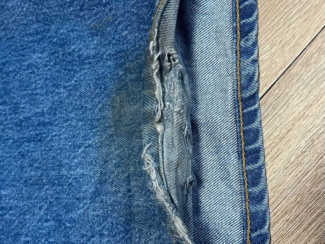 스투시 빅올진 워시드블루 34 상품이미지9