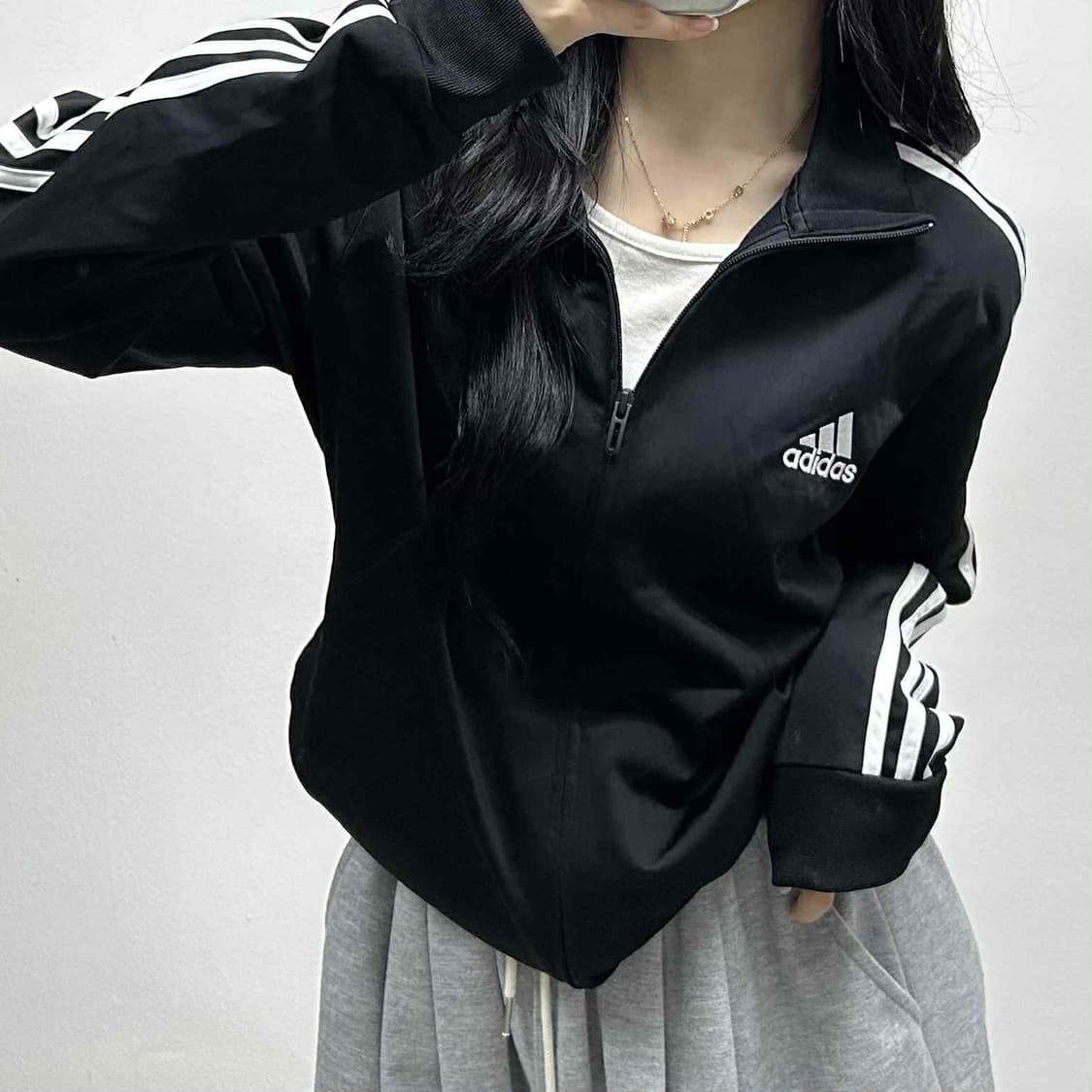 아디다스 블랙 삼선 OG 트랙탑 져지(XL) 상품이미지1