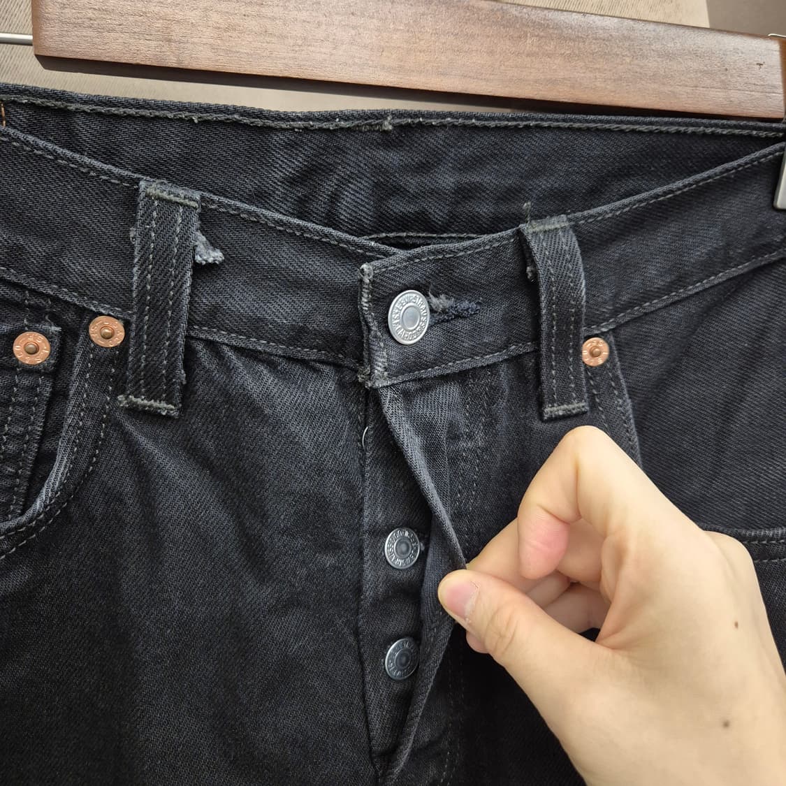 리바이스 501 데님 팬츠 32 상품이미지4