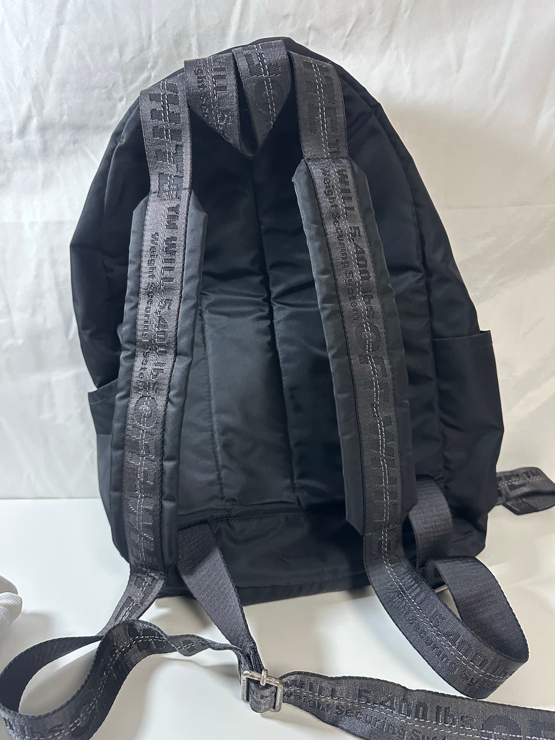 오프화이트 로고 백팩 블랙 (OS) 상품이미지5