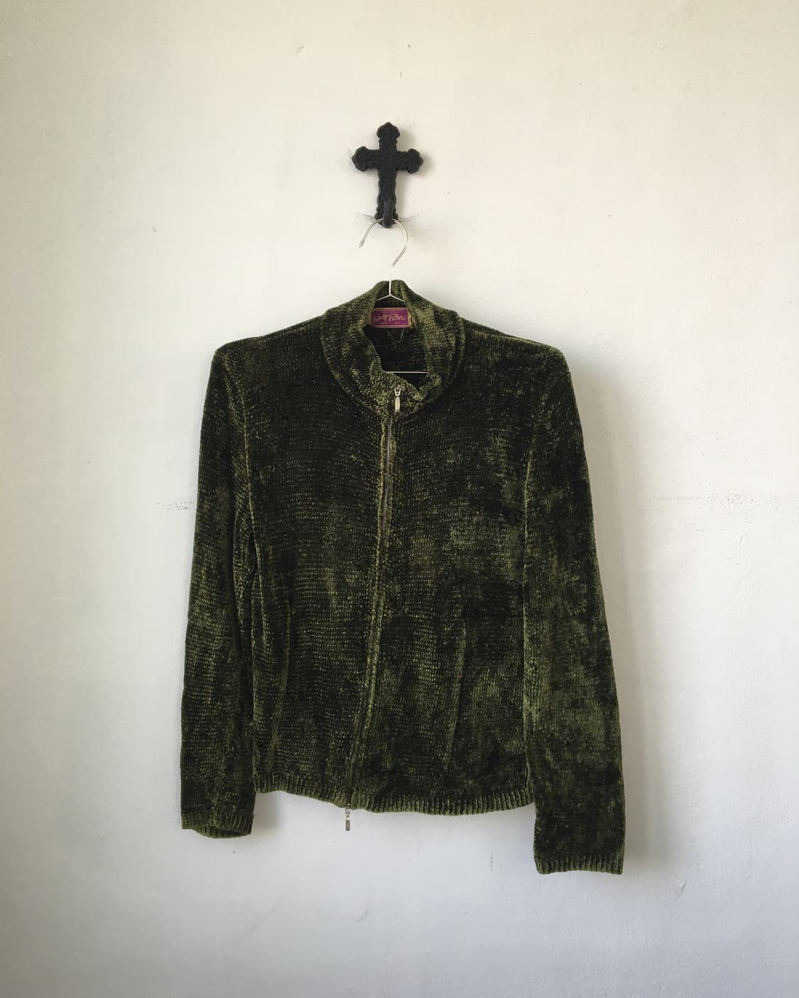 Fleece high neck zip up 상품이미지2