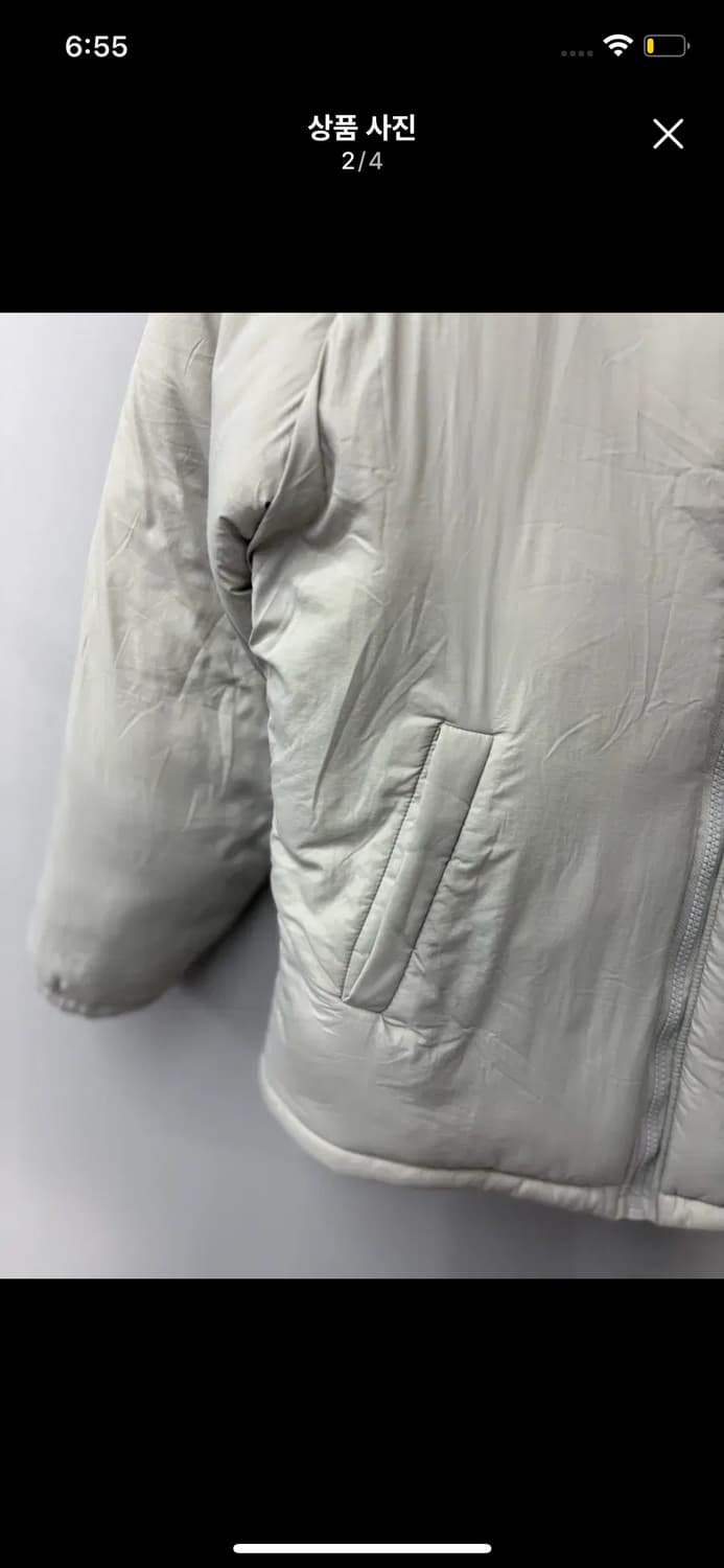 엔조블루스 하프 패딩 자켓 H1941 상품이미지3