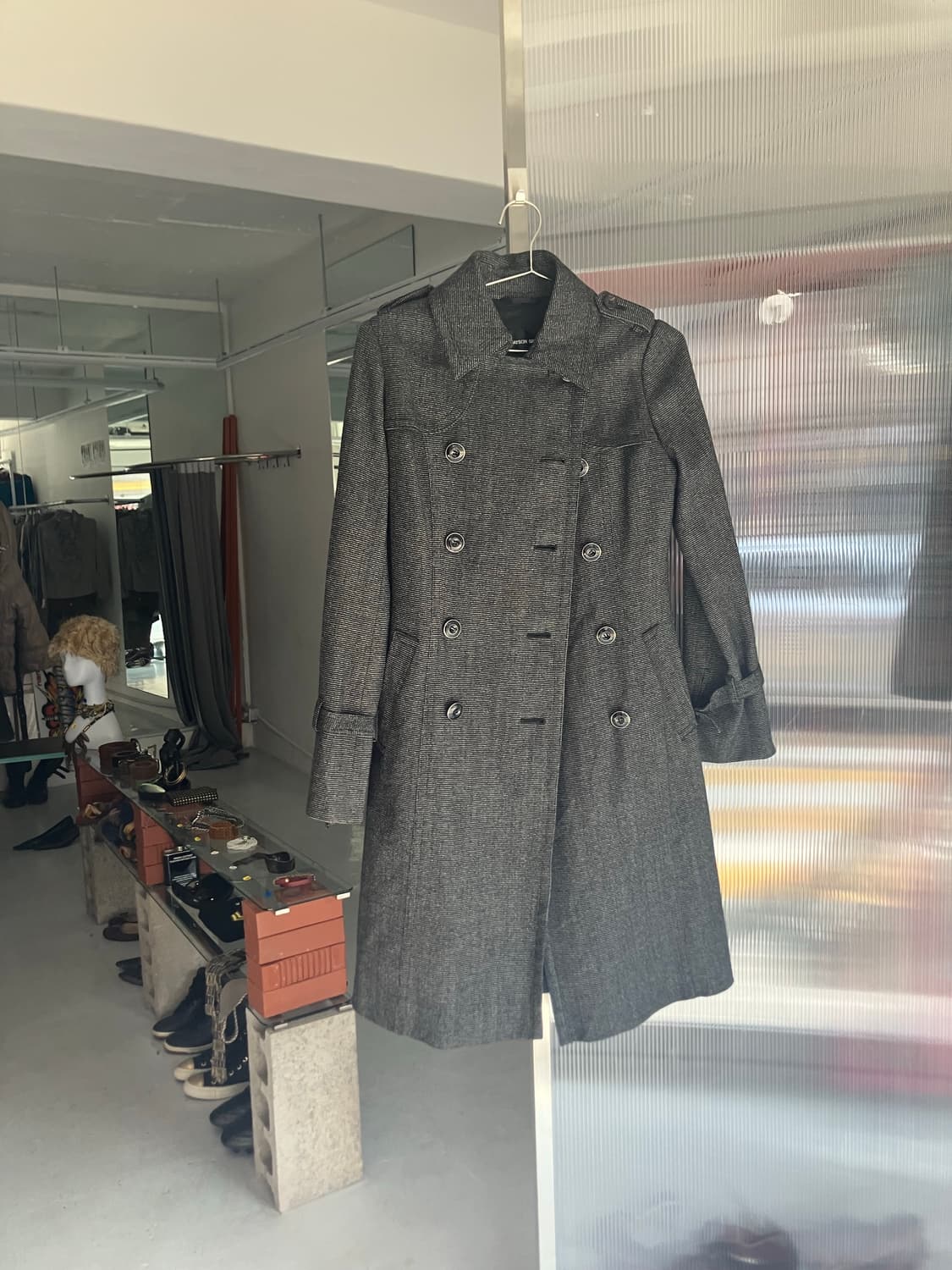 벨티드 더블코트  상품이미지1