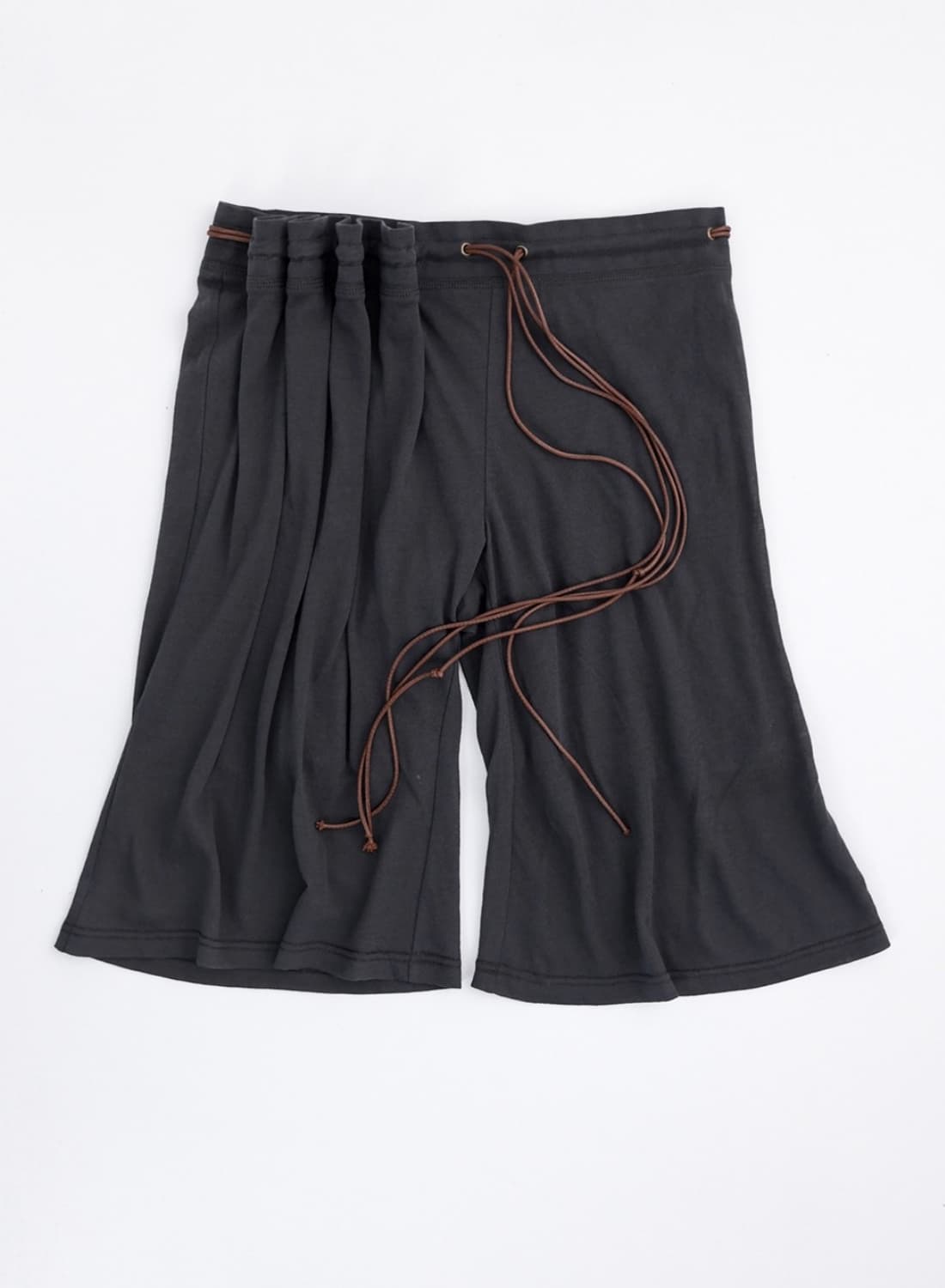 curtain half pants charcoal 상품이미지3