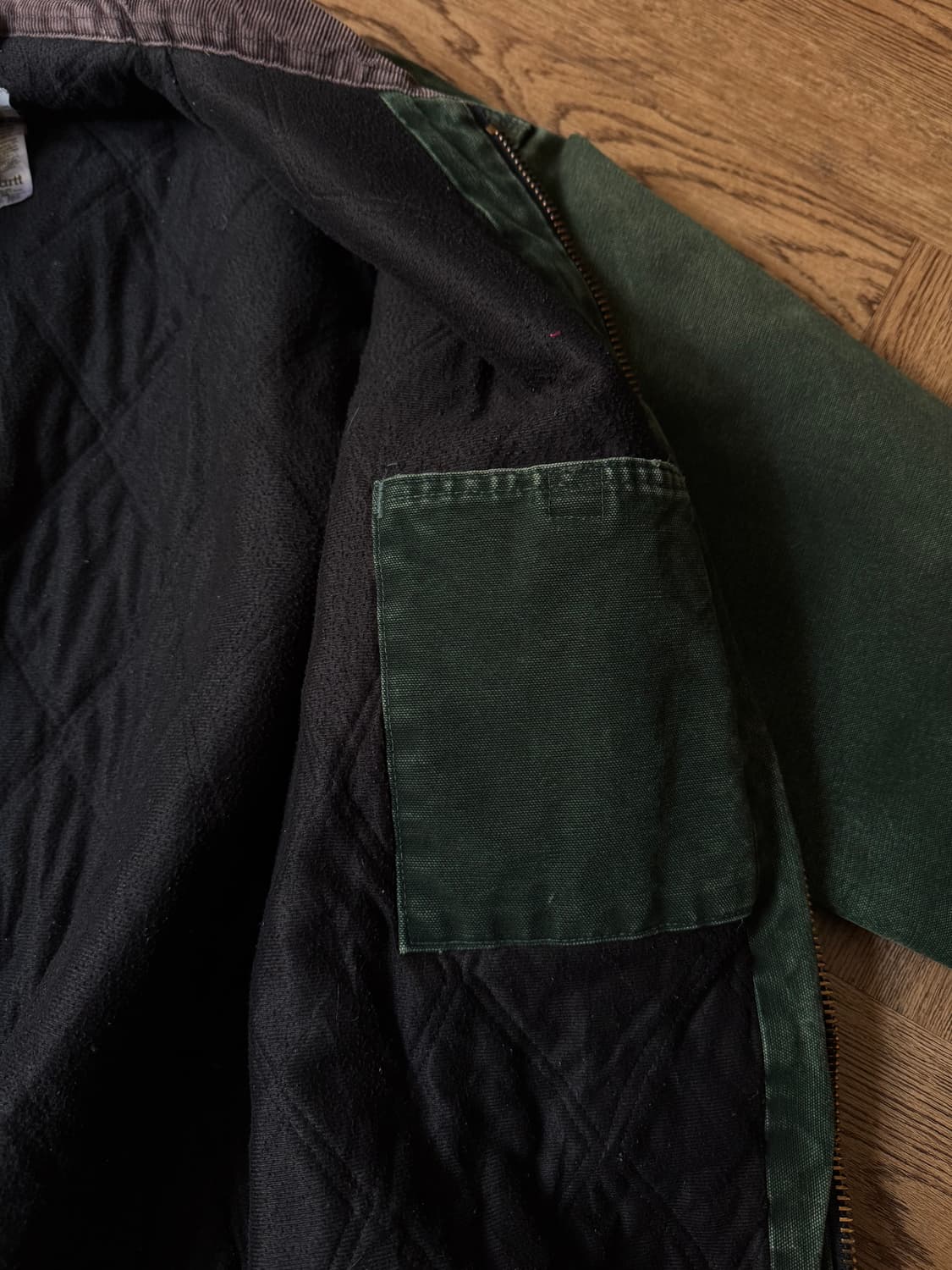 [XL]칼하트 USA J14 SPC 빈티지 워싱 산타페 워크 자켓 상품이미지7