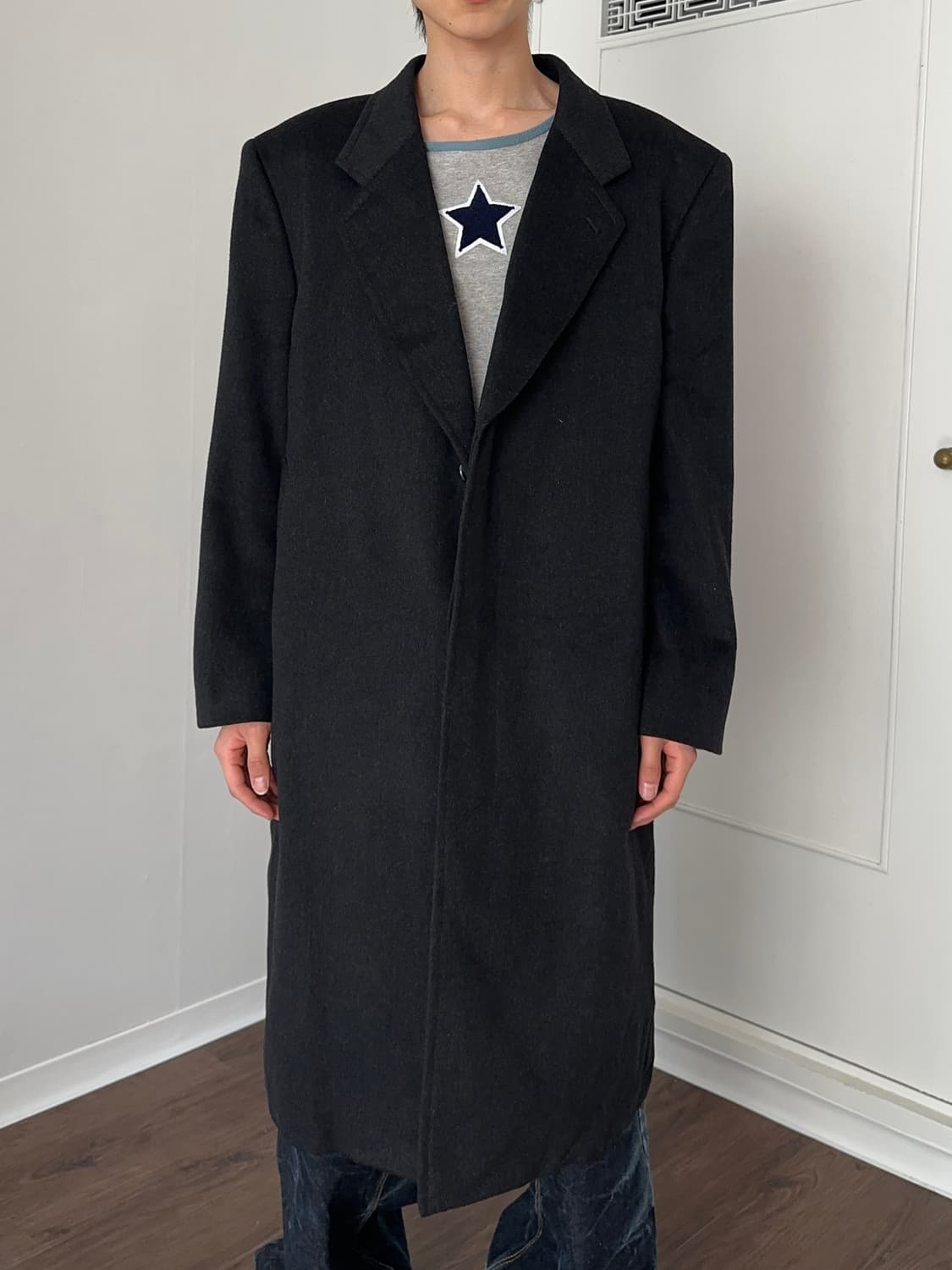 SM's Style 스타 패치 롱 스웻셔츠 상품이미지3