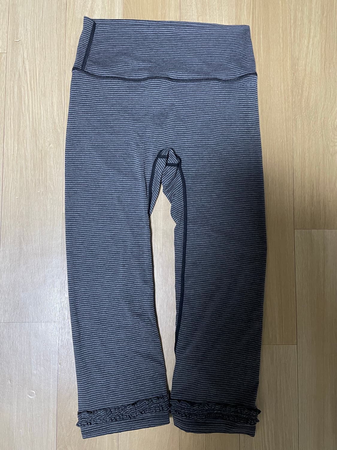 코이세이오 STRIPE ROUGH LEGGINGS DARK GREY 상품이미지5