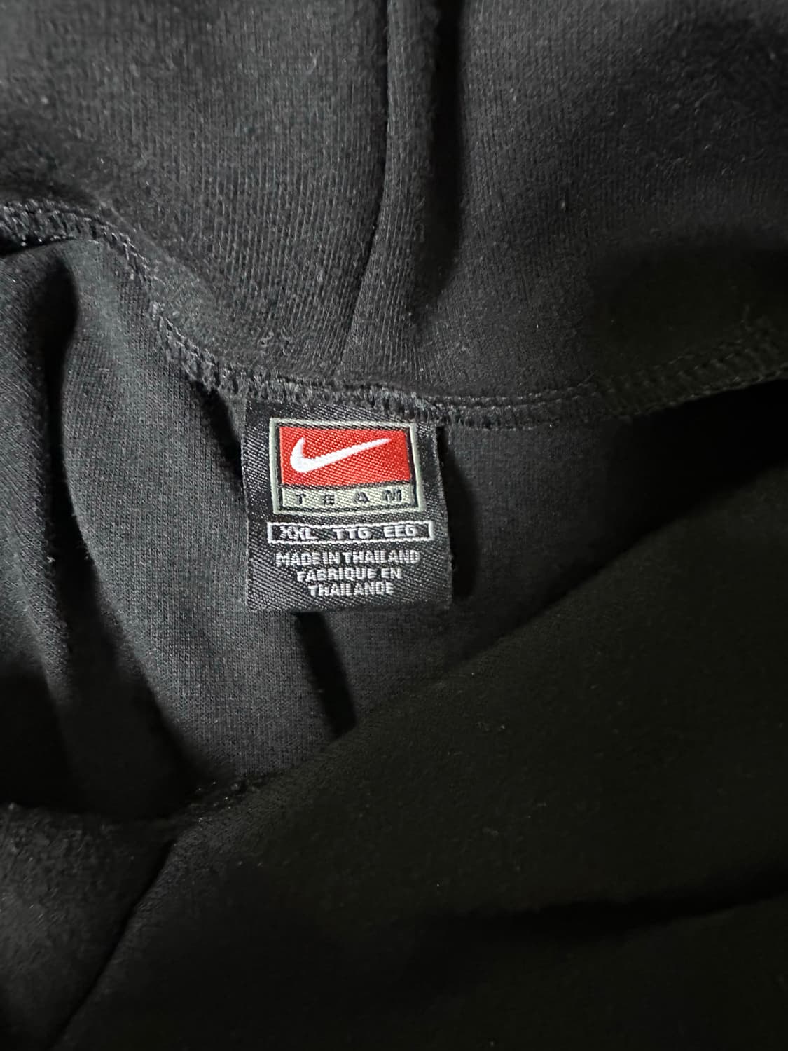 나이키 블랙 후드티 상품이미지4