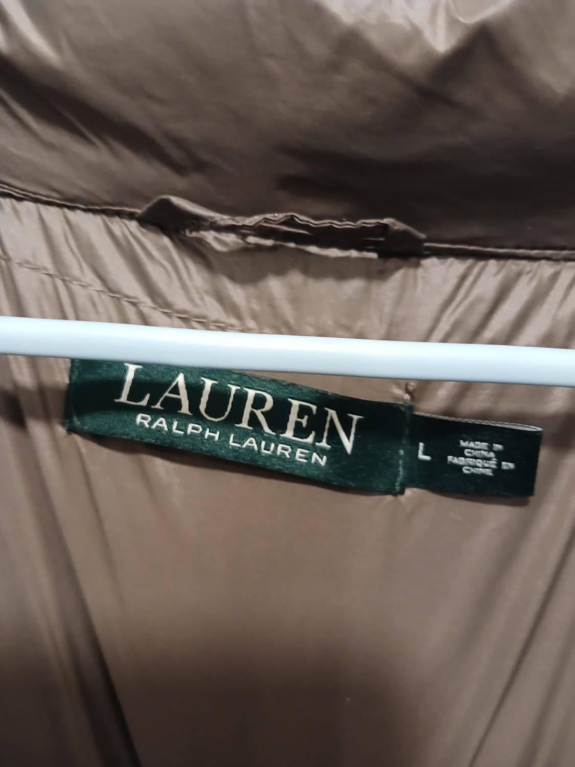 폴로랄프로렌 정품 여성 경량패딩 L 사이즈 상품이미지2