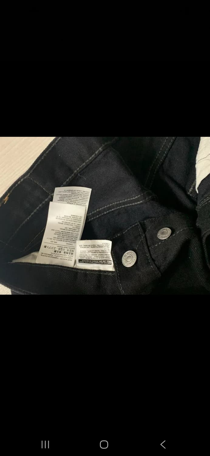 리바이스 501 블랙 32×32 상품이미지5