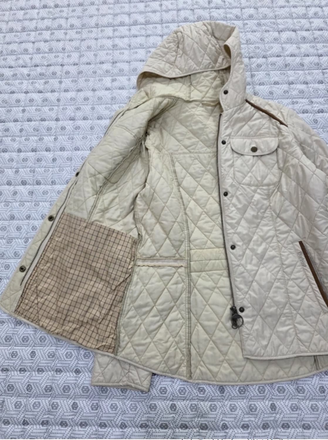 바버 barbour 퀼팅 후드 자켓 ~66 상품이미지7