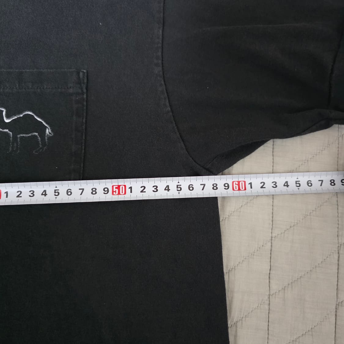 [XL] 90s 카멜 프로모 이클립스 포켓 티셔츠 ver. 크롭 상품이미지7