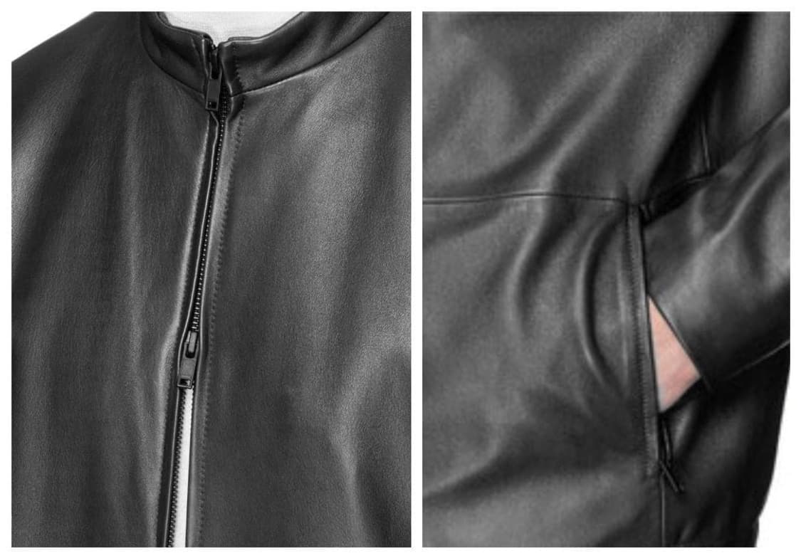 띠어리 램스킨 가죽자켓 상품이미지3