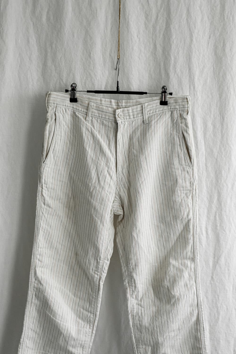 빈티지 00‘s 꼼데가르송 옴므 핀 스트라이프 팬츠 / L 상품이미지2