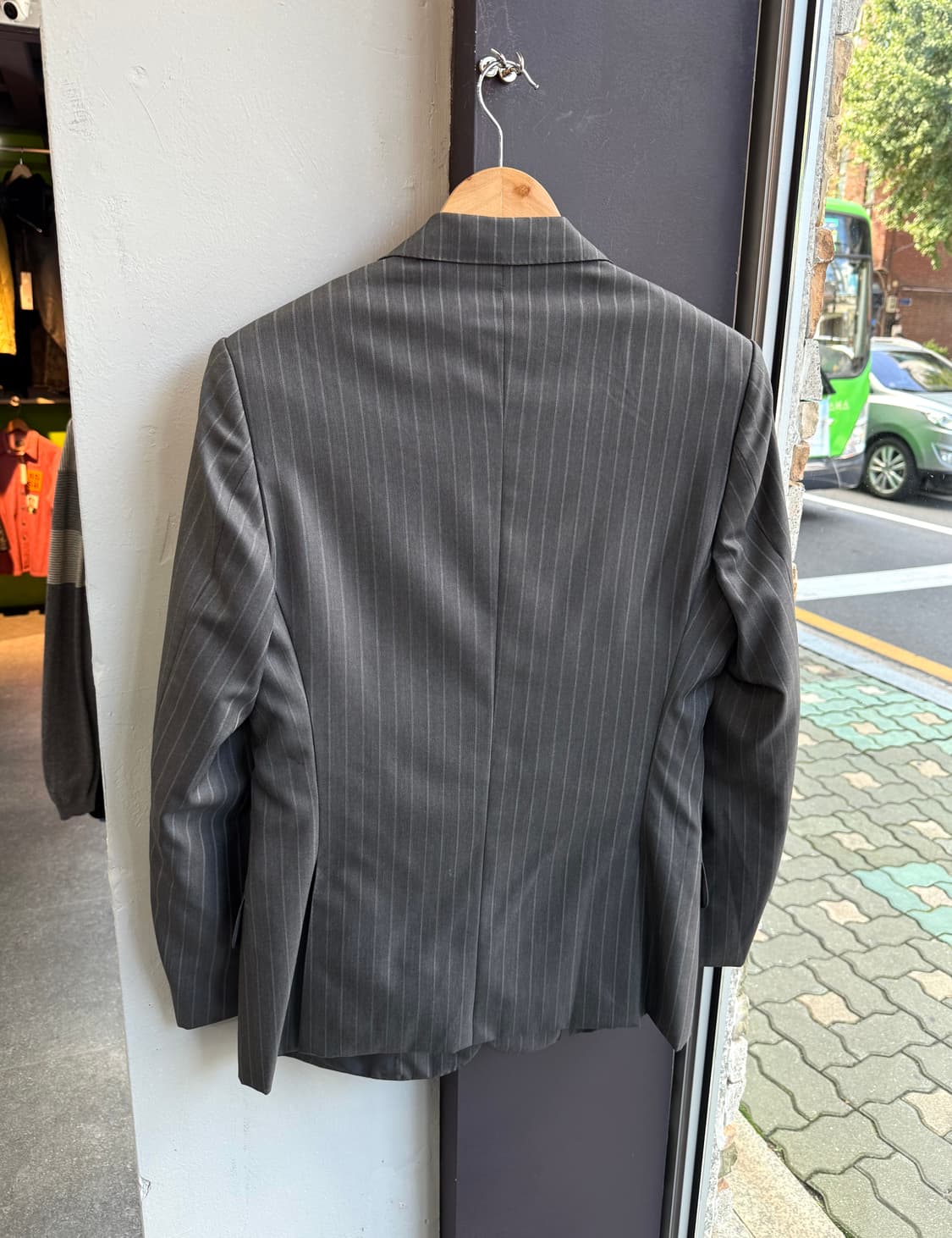 48R/ 구찌 스트라이프 울 블레이저 자켓 상품이미지7