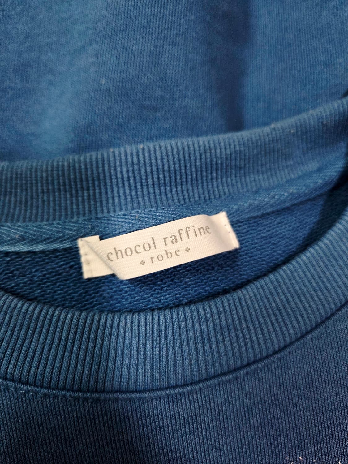 로베 디즈니 콜라보레이션 스카이 블루 맨투맨 상품이미지7