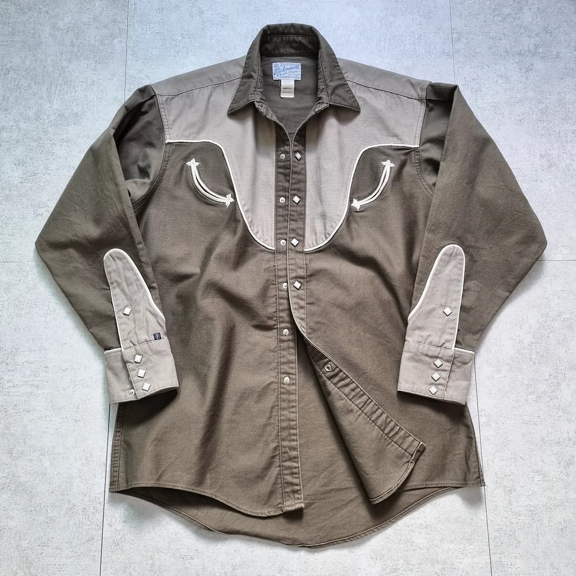 60s USA Rockmount Ranch Wear 웨스턴 셔츠 상품이미지1