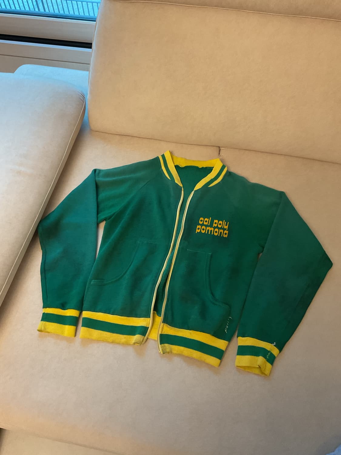 70s dirty washed sweat zip up 상품이미지1