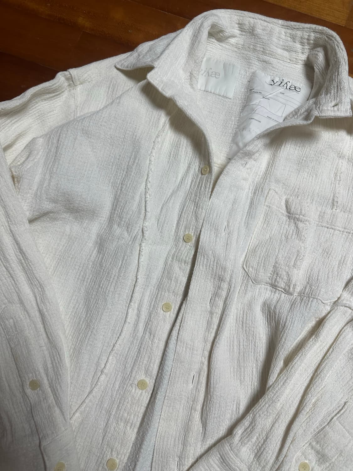 yiyae 셔츠 M 상품이미지3