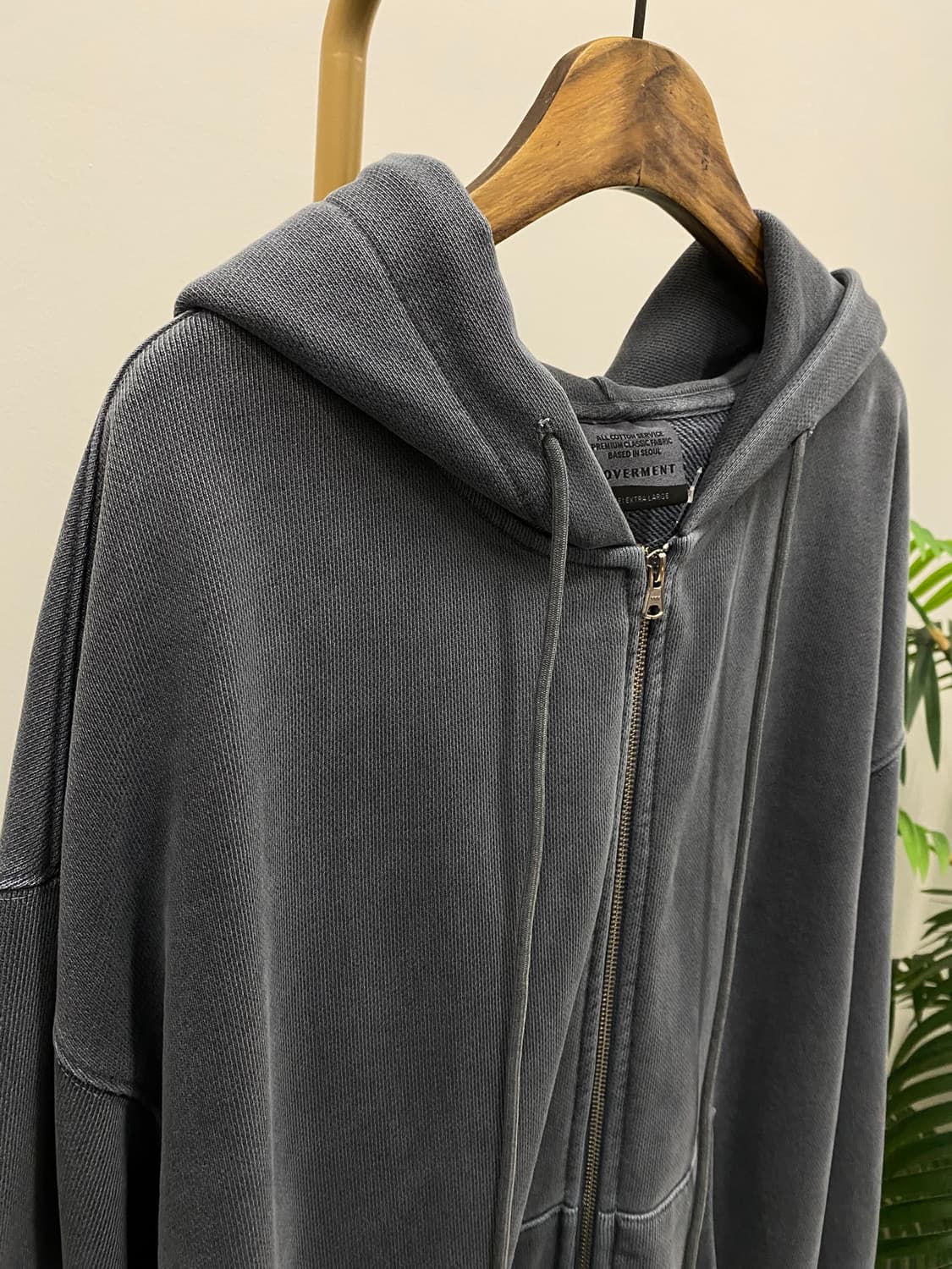 소버먼트 후드 집업 상품이미지3