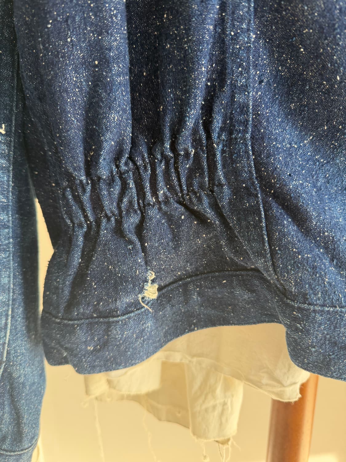 미도리카와 실크100 인디고 데님 자켓 Made in Japan🇯🇵 상품이미지6