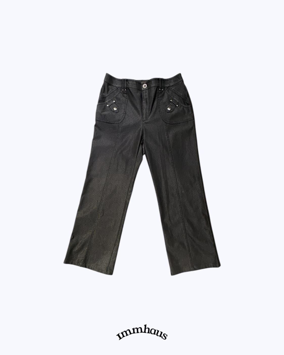 Stud Detail Semi Flare Pants 상품이미지1