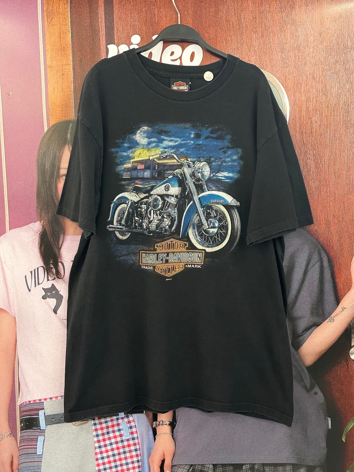 HARLEY-DAVIDSON 할리데이비슨 블랙반팔티 상품이미지1
