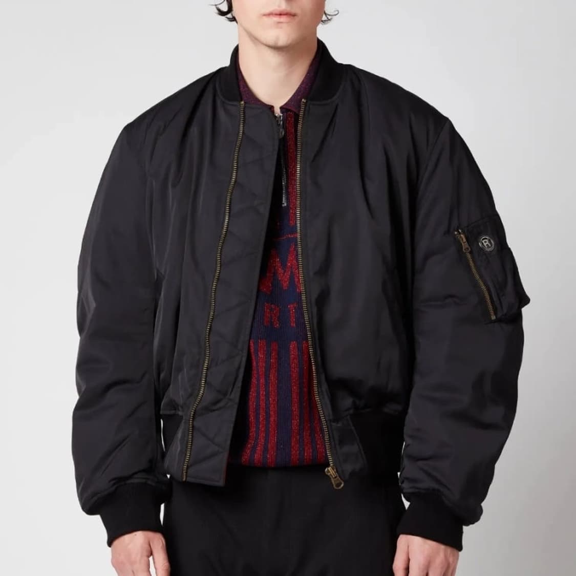 급처) 마틴로즈 클래식 블랙 봄버 M 상품이미지2