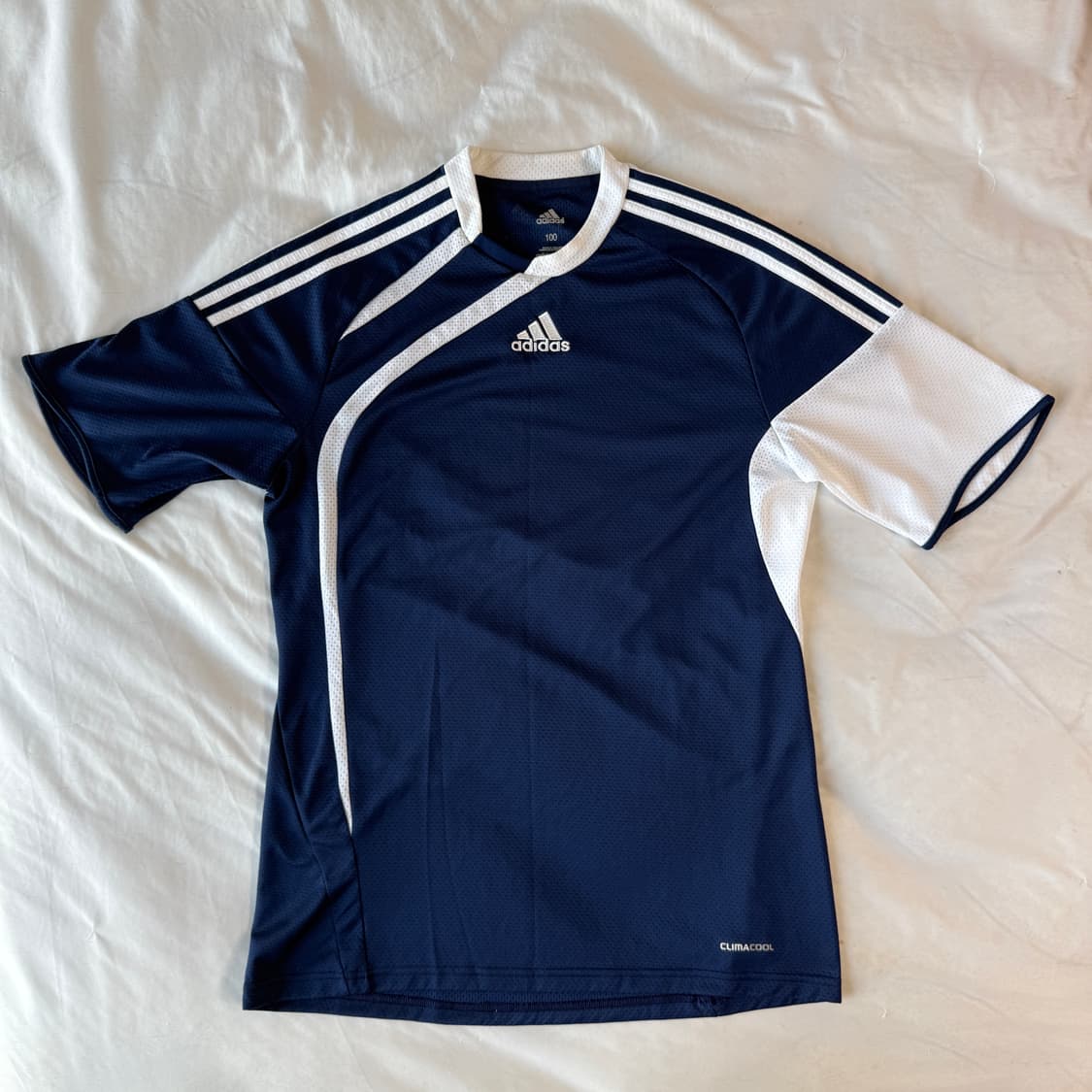 아디다스 블록코어 센터로고 반팔 L 상품이미지2