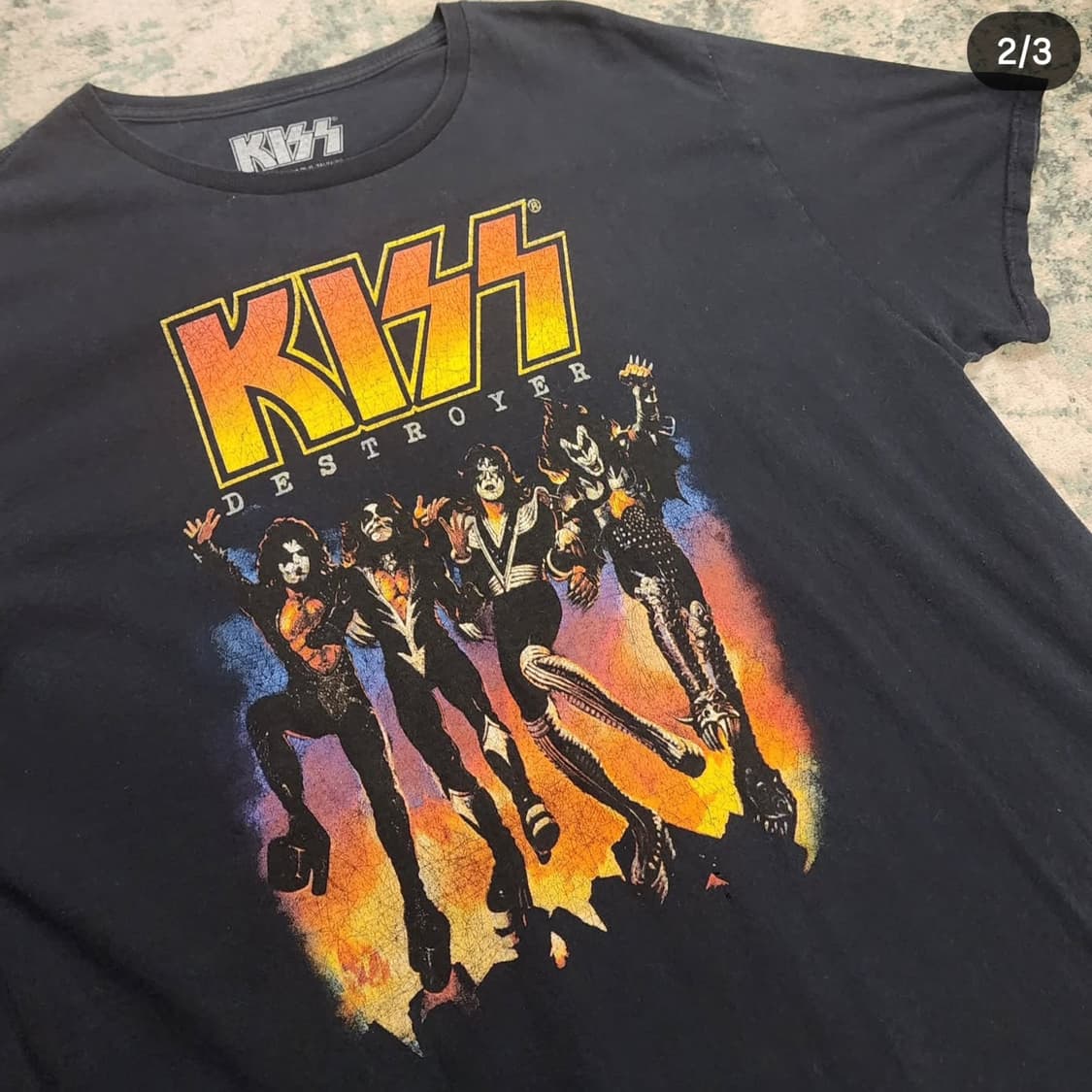 KISS 오피셜 밴드티 상품이미지3