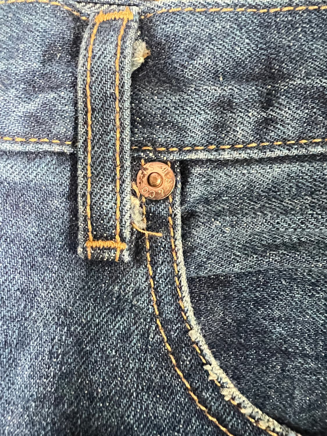 빈티지 lvc 셀비지 데님 상품이미지3